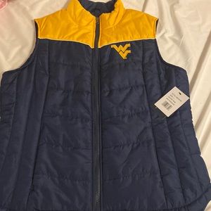 🪸🪸 NWT WVU puffer vest